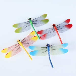 3D Colorful Dragonfly Magnetic Wall Stickers | Cute Room Decor