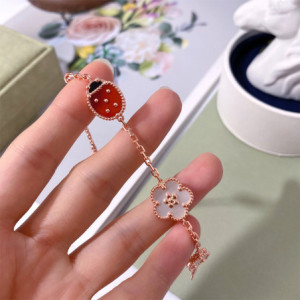 Bracelet Coccinelle Douceur Floral - plaqué Or 18 Carats