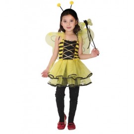 Cute Bee Costume for Girls - Dress-Up Outfit for Ages 6-12