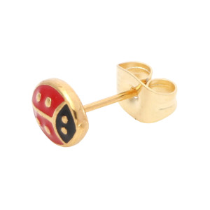 Cute Ladybug Earrings - Unique Stainless Steel Jewelry Gift
