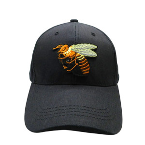 Casquette de baseball écusson abeille Couleur Noir