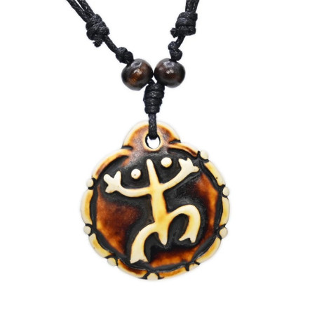 Unique Tribal Frog Necklace | Boho Spiritual Jewelry Gift