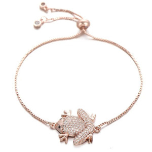 Bracelet Grenouille Lumière Étincelante