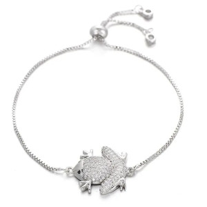 Bracelet Grenouille Lueur Cristalline