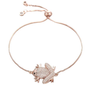 Bracelet Grenouille Éclat Doré