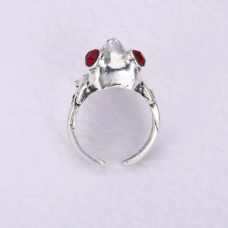 Cute Frog Ring "Lily's Pond" | Unique Adjustable Jewelry Gift