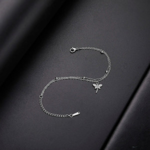 Cute Dragonfly Bracelet | Elegant Double Chain Jewelry Gift