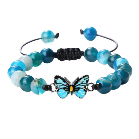 Cute Butterfly Bracelet | Ocean Glow Charm Jewelry for Women