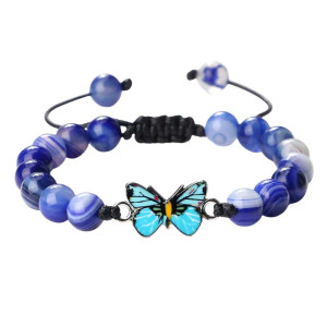 Cute Butterfly Bracelet | Ocean Glow Charm Jewelry for Women
