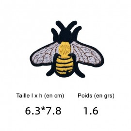 Cute Bee Embroidered Patches | Unique Gift for Bee Lovers