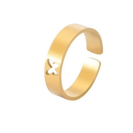 Cute Openwork Butterfly Ring | Adjustable Gift for Women