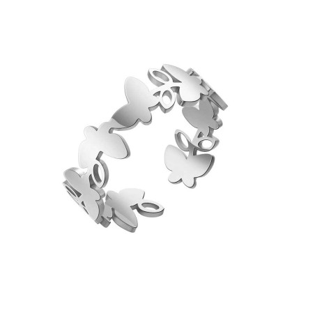 'Aerial Dance' Butterfly Ring in Gold & Silver | Cute Jewelry