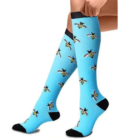Funny Bee Athletic Socks for Men | Unique Bee Lover Gift