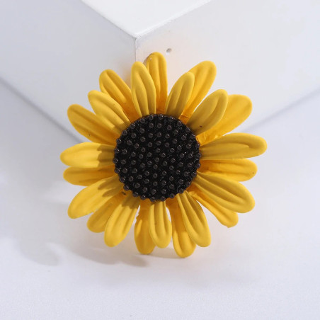 Cute Sunflower Brooch Pin | Unique Jewelry Gift for Women