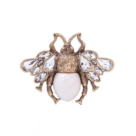 Broche Abeille Impériale | Bijou Fantaisie Cadeau Femme