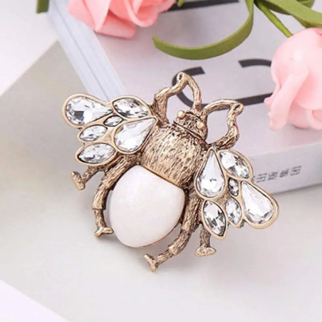 Broche Abeille Impériale | Bijou Fantaisie Cadeau Femme