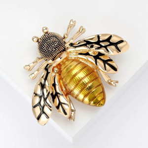 Broche Abeille 'Essence Dorée' | Bijou Cadeau Original