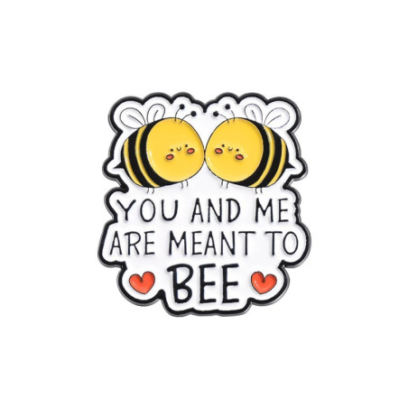 Pin's Abeille "Love Buzz" - Cadeau Original pour Fans d'Abeilles