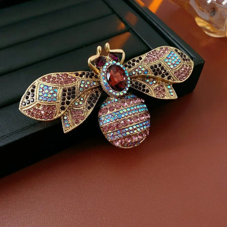 Bee Brooch “Antique Majesty” | Elegant Vintage Jewelry