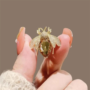 Broche Abeille Goutte de Miel | Bijou Fantaisie pour Femme