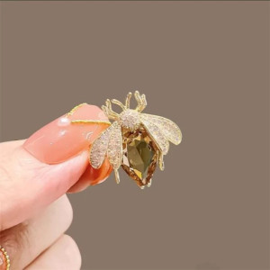 Honey Drop Bee Brooch | Fashion Jewelry for Women