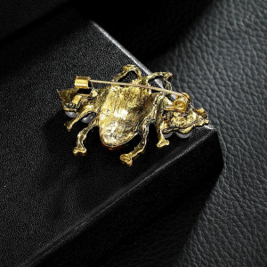 Broche Abeille Impériale | Bijou Unique & Cadeau Femme