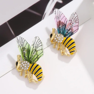 Broche Abeille Ailes de Fée | Cadeau Unique pour Femme