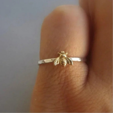 Sterling Silver Bee Ring | Cute & Elegant Jewelry Gift