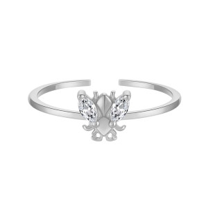 Sparkling Queen Bee Ring | 925 Silver | Cute Jewelry Gift
