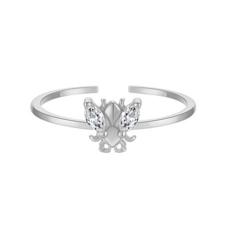 Sparkling Queen Bee Ring | 925 Silver | Cute Jewelry Gift