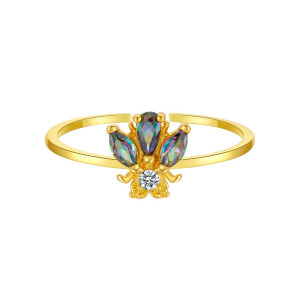 Cute Sparkling Bee Ring | 925 Sterling Silver Gift Jewelry