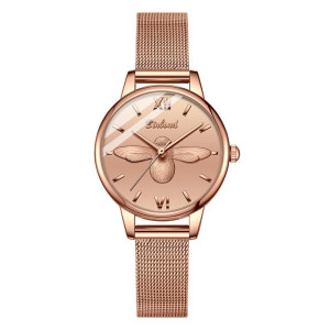 Prestige Rose Gold Bee Watch | Elegant Bee Jewelry for Women