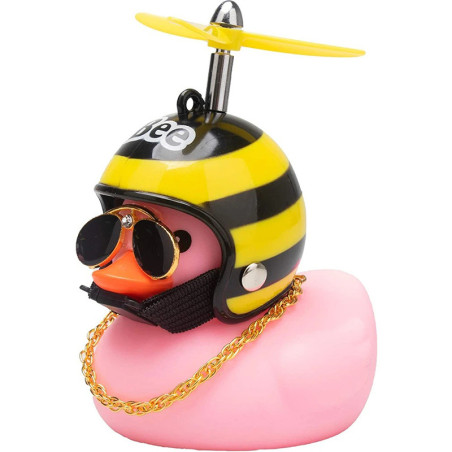 Cute Bee Motorcycle Helmet Keychain – Funny & Unique Bike Gift