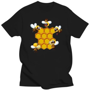 Cute Bee T-Shirt 'Busy Hive' | Graphic Tee S to 6XL