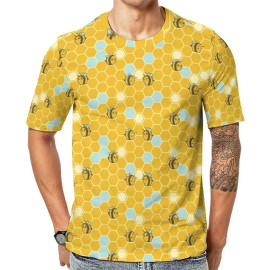 'Happy Hive' Cute Bee T-Shirt | Funny Nature Lover Gift