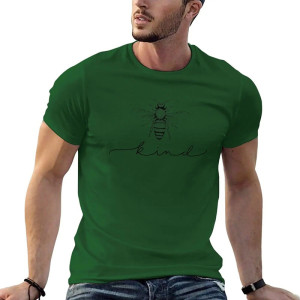 Men's Bee Kind T-Shirt | Cute Bee Graphic Tee for Nature Lovers