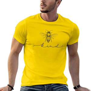 Men's Bee Kind T-Shirt | Cute Bee Graphic Tee for Nature Lovers