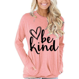 Cute Bee Sweatshirt for Women | Unique 'Bee Kind' Gift Idea
