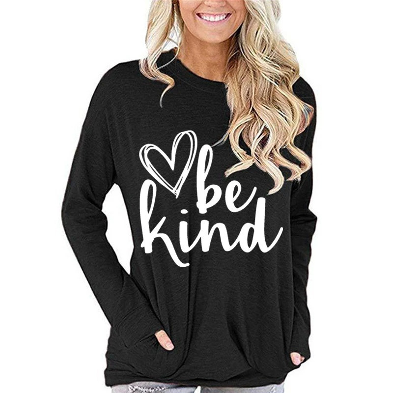 Cute Bee Sweatshirt for Women | Unique 'Bee Kind' Gift Idea