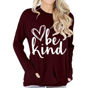 Cute Bee Sweatshirt for Women | Unique 'Bee Kind' Gift Idea