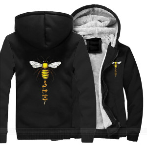 "Let It BEE" Fleece Bee Hoodie | Cute Bee Lover Gift Idea