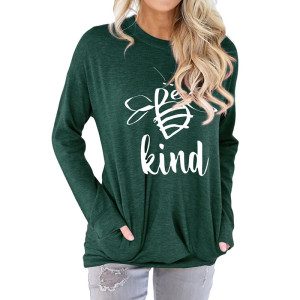 'BEE KIND' Bee Sweatshirt | Cute Graphic Gift for Bee Lovers