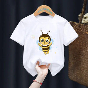 Cute "Joyful Flight" Bee T-Shirt for Kids | 1001bees.com