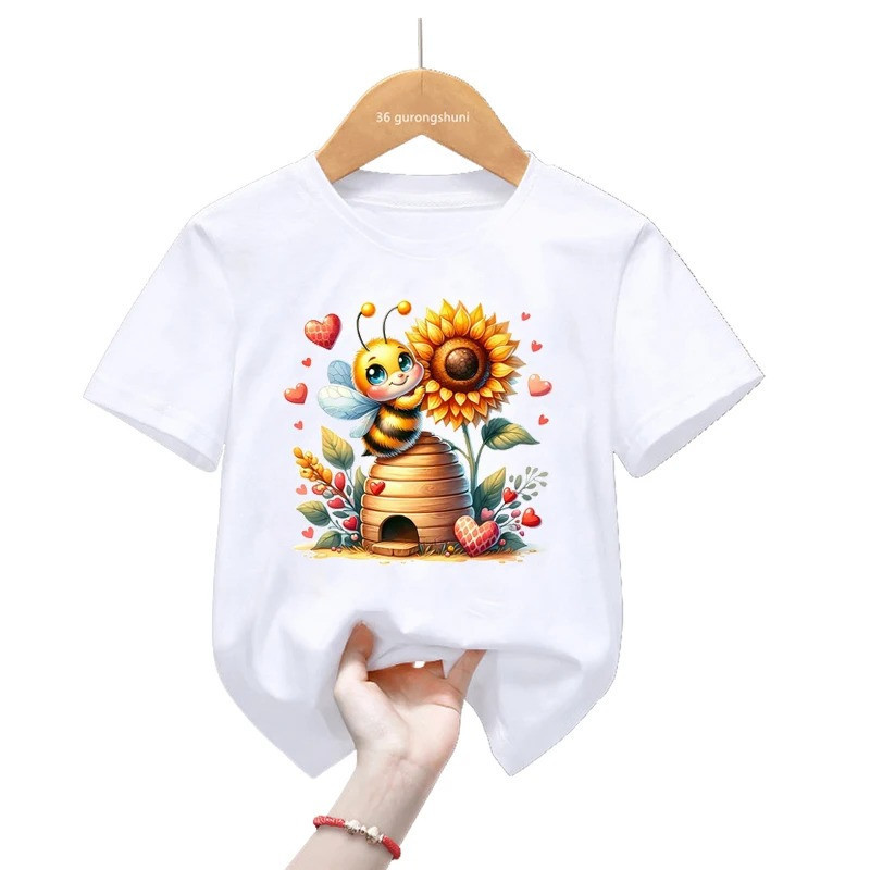 Cute Kids Bee T-Shirt "Sweetness Home" | 1001bees.com