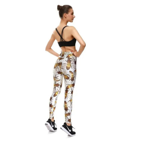 Elegant Forager Bee Leggings – Cute & Comfortable Style