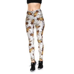 Elegant Forager Bee Leggings – Cute & Comfortable Style