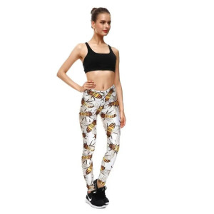 Elegant Forager Bee Leggings – Cute & Comfortable Style