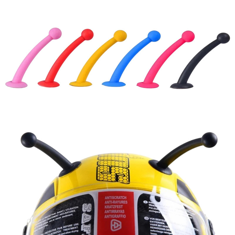 Funny Bee Antennae for Motorcycle Helmet | Cute Helmet Decor