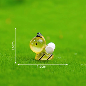 Glow-in-the-Dark Resin Bees (20 Pcs) | Cute DIY Decor Gift