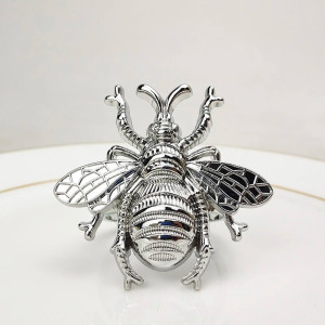 Royal Bee Napkin Rings | Unique Table Decor & Gift Idea